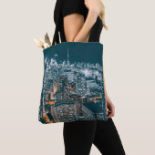 STAD GEBOUWD OP TOP-UITZICHT TOTE BAG (Dichtbij)