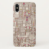 stad gingerbrood Case-Mate iPhone case (Achterkant)