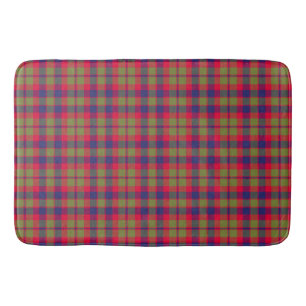 Stad Glasgow Groen en Rood Schotse Hoogland Plaid Badmat