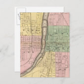 Stad Grand Rapids, provincie Kent Briefkaart (Voorkant / Achterkant)