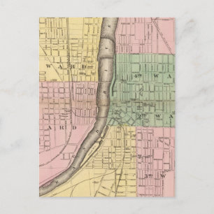 Stad Grand Rapids, provincie Kent Briefkaart