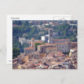 Stad Grasse in Frankrijk Briefkaart (Voorkant / Achterkant)
