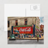 Stad - Greensboro GA - Hunter's Drug Store 1939 Briefkaart (Voorkant / Achterkant)