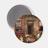 Stad - Harlem NY - Stoop life 1935 Magneet (Voorkant / Achterkant)