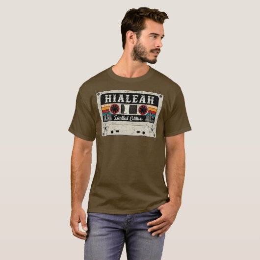  stad Hialeah T-shirt (Voorkant volledig)