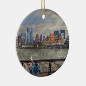 Stad - Hoboken, NJ - Vist - Het goede leven Keramisch Ornament (Rechts)