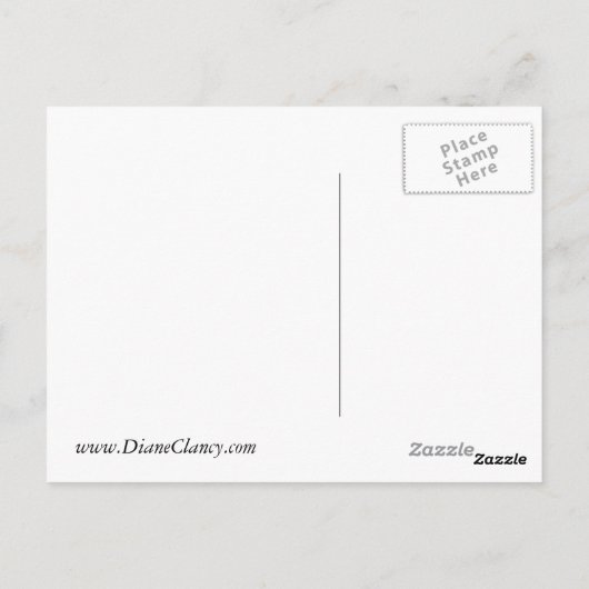 Stad II - Abstracte regenboogstralen Briefkaart (Achterkant)