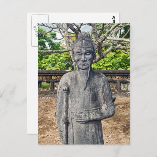 Stad, imperiale tomb van keizer Thieu Tri, hue Briefkaart (Voorkant / Achterkant)