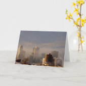 Stad in de Mist Kaart (Gele Bloem)