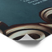 Stad in de schaduw van de luxueuze boom des levens poster (Hoek)