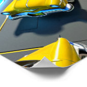 Stad in de toekomst poster (Hoek)