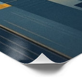 Stad in de Zon Perfect Poster (Hoek)