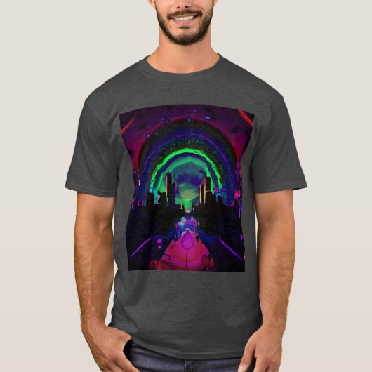Stad in een andere dimensie t-shirt (Voorkant)