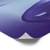 Stad in een glazen bubbel | AI Art Poster (Hoek)