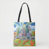 Stad in het najaar tote bag (Voorkant)