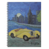 Stad in Night Notitieboek (Voorkant)