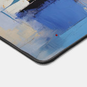 Stad in pasteltinten bureaumat (Hoek)