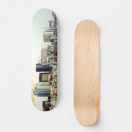 Stad in Seattle Skateboard (Voorkant)