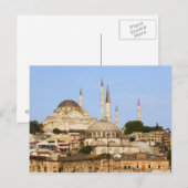 Stad Istanbul in Turkije Briefkaart (Voorkant / Achterkant)