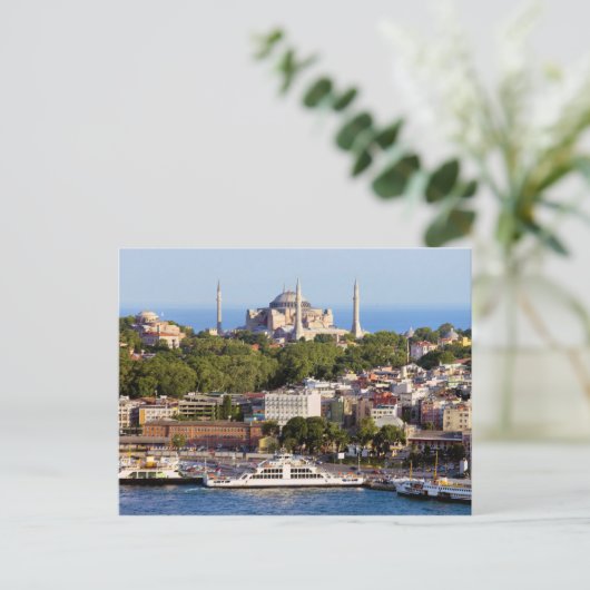 Stad Istanbul in Turkije Briefkaart (Staand voorkant)