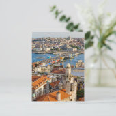 Stad Istanbul in Turkije Briefkaart (Staand voorkant)