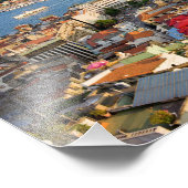 Stad Istanbul in Turkije Foto Afdruk (Hoek)