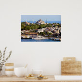 Stad Istanbul in Turkije Poster (Keuken)
