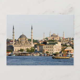 Stad Istanbul Skyline Briefkaart