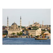 Stad Istanbul Skyline Foto Afdruk (Voorkant)