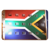 stad kaapstad zuid - afrika vlag magneet (Horizontaal)
