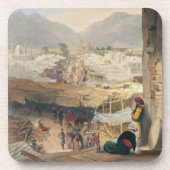 Stad Kandahar, hoofdstad Bazaar en Citadel Drankjes Onderzetter (Voorkant)