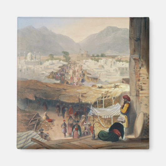 Stad Kandahar, hoofdstad Bazaar en Citadel Magneet (Voorkant)