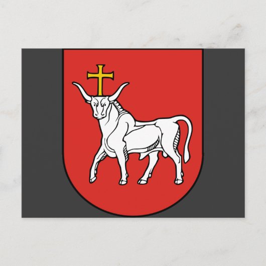 stad Kaunas, Litouwen Briefkaart (Voorkant)