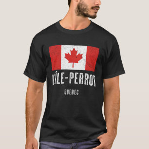 Stad L marokle Perrot KANADA Canadese Vlag Souv T-shirt