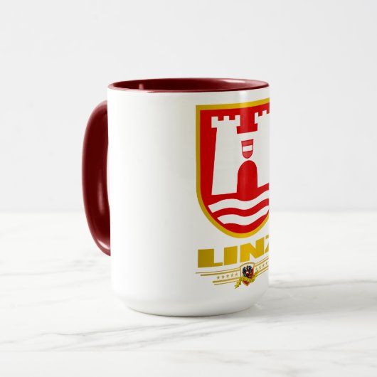 Stad Linz Mok (Voorkant links)