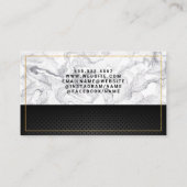 Stad Logo | Eenvoudig Schoon Visitekaartje (Achterkant)