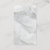 Stad Logo | Marmer Visitekaartje (Achterkant)