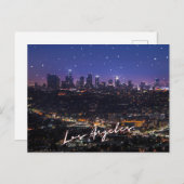 Stad Los Angeles Briefkaart (Voorkant / Achterkant)