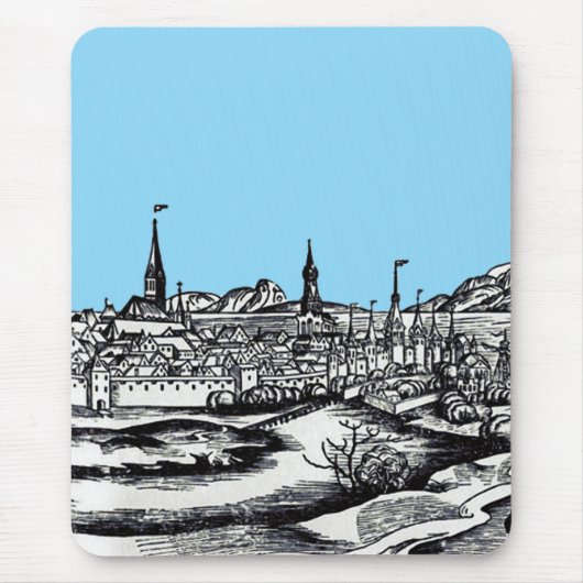 Stad Lübeck in Noord-Duitsland Muismat (Voorkant)