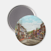 Stad - MA Gloucester - Een beetje van alles Magneet (Voorkant / Achterkant)