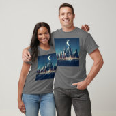 stad maan cadeau t-shirt (Unisex)