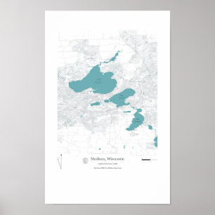 Stad Madison Lakes Poster