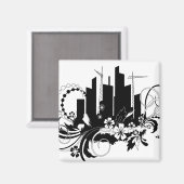 stad magneet (Voorkant / Achterkant)