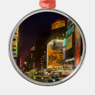 Stad - Manhattan, NY - Hier komen de meisjes van 1 Metalen Ornament