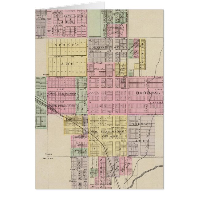 Stad Medicine Lodge, Kansas (Voorkant)