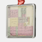 Stad Medicine Lodge, Kansas Metalen Ornament (Links)