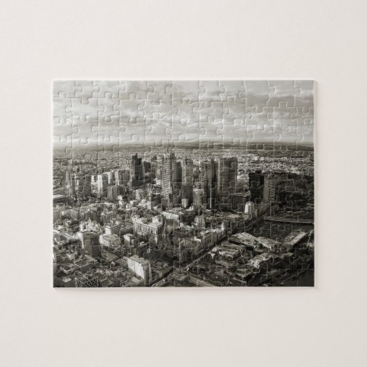 stad Melbourne Legpuzzel (Horizontaal)