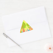 Stad Mensen Regenboog Kleurrijk Lot Sticker (Envelop)