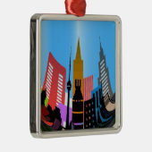 STAD METALEN ORNAMENT (Rechts)