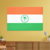 Stad Miami Canvas Afdruk (Insitu (Woonkamer))